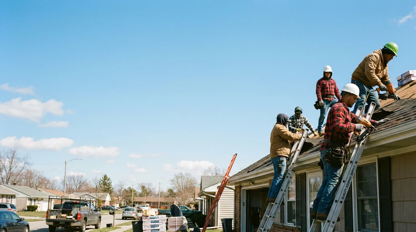 Roofing in Big Bend, WI near me